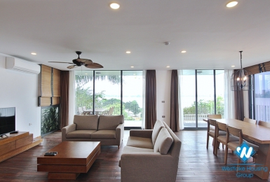 Spacious 3-bedroom apartment with lake view in Ho Tay